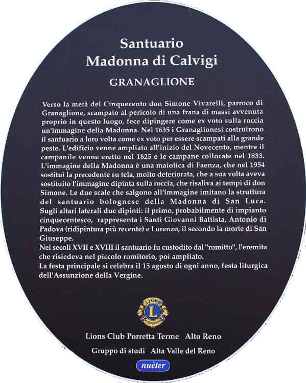  Image name: 06-santuario calvigi.jpg 
 width: 599 pixel 
 height: 750 pixel 
 Size: 62460 bytes 
 Click to enlarge 